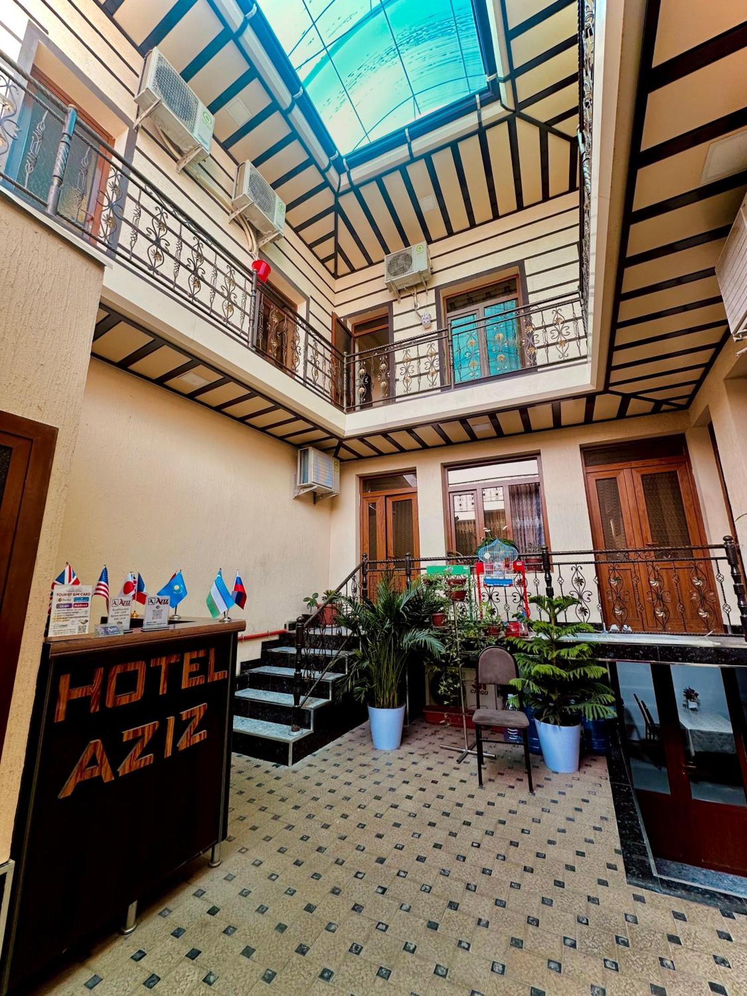 Aziz Hotel Samarkand Exterior photo